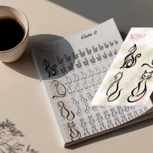 Planche sticker Cat 2 Nail art