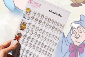 Cendrillon Nail art sticker