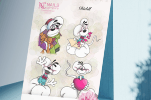 Diddl - Sticker Nail art (2)