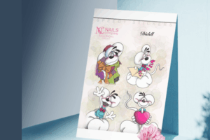 Diddl - Sticker Nail art (2)