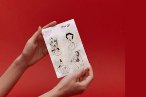 Humour nail art sticker