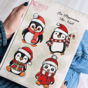 Les Pingouins de Noel Stickers Noel