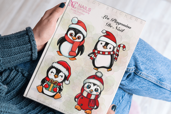 Les Pingouins de Noel Stickers Noel