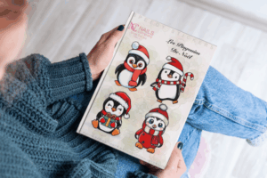 Les Pingouins de Noel Stickers Noel