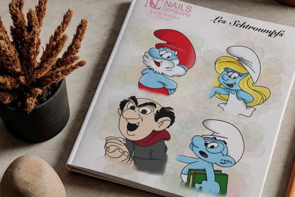 Les Schtroumpfs NAIL ART