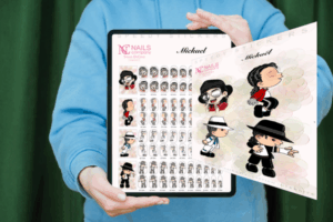 Mickael stickers Nail art