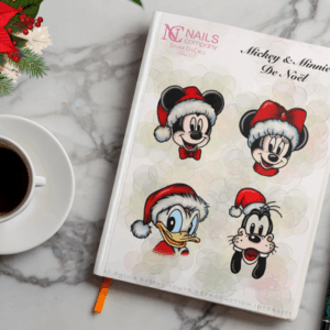 Planche Stickers "Mickey et Minnie de Noël"