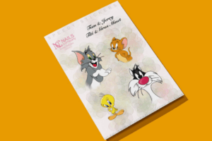 Nail art Stickers Tom et Jerry, titi et Grosminet
