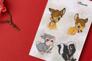 Nail art stickers Bambi