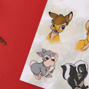 Nail art stickers Bambi