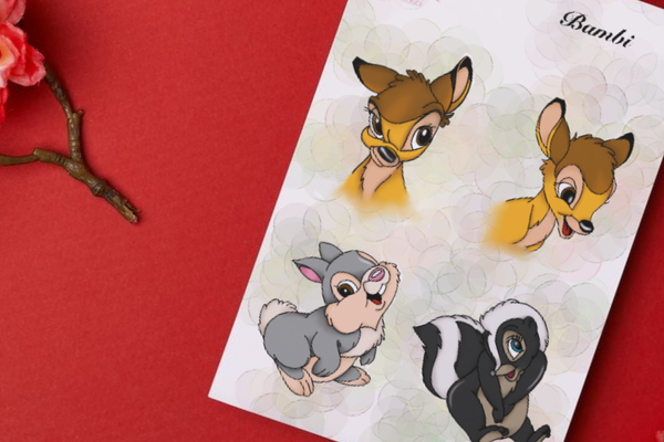 Nail art stickers Bambi