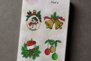 Noel 2 stickers nail art