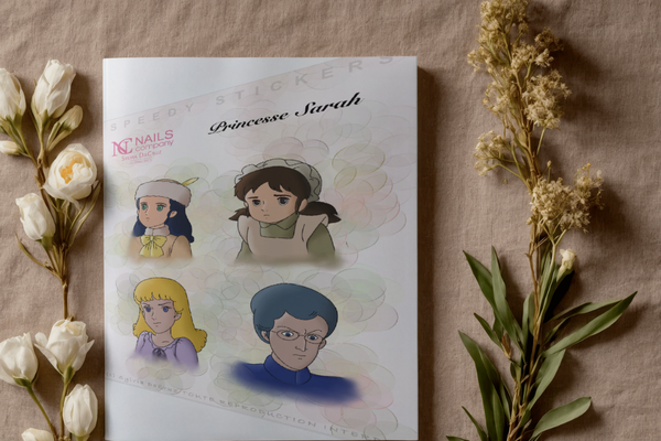 Planche Stickers "Princesse Sarah" – Image 2