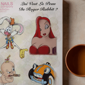 Qui Veut la peau de Roger Rabbit Stickers Nail Art
