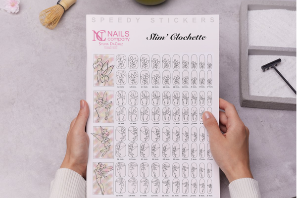 Slim'Clochette Stickers nail art