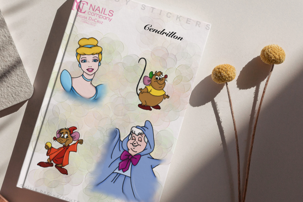 Planche Stickers "Cendrillon"