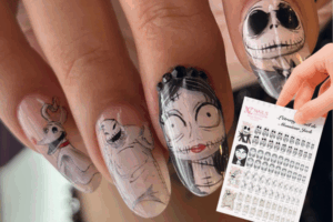 Stickers L'étrange Noël de monsieur Jack Nail Art .