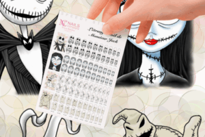 L'étrange Noël de monsieur Jack stickers Nail art