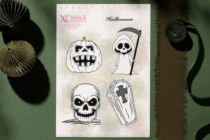Stickers nail art Halloween