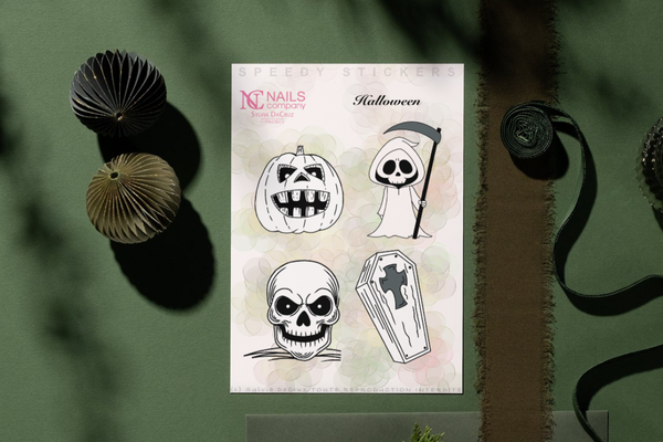 Stickers nail art Halloween