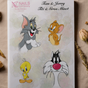 Tom&Jerry Titi&grosminet stickers nail art