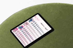 sticker nail art Lilo et Stitch