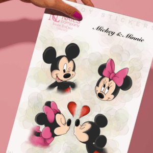 stickers nail art Mickey et Minnie