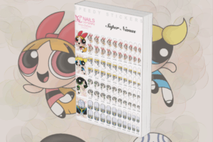 stickers nail art Super nanas