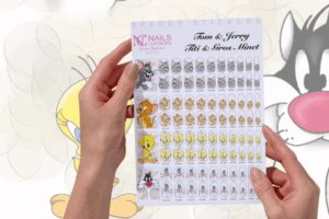 stickers nail art Tom&Jerry Titi&grosminet