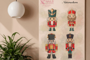 Nutcrackers nail art sticker