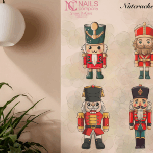Nutcrackers nail art sticker