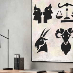 Zodiaque nail art stickers