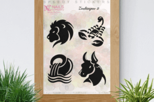 Zodiaque2 nail art stickers