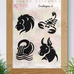 Zodiaque2 nail art stickers