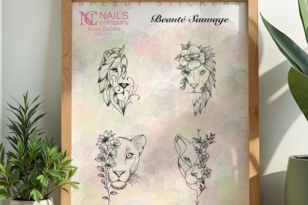 beaute sauvage nail art stickers