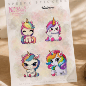 Planche Stickers "Unicorn"